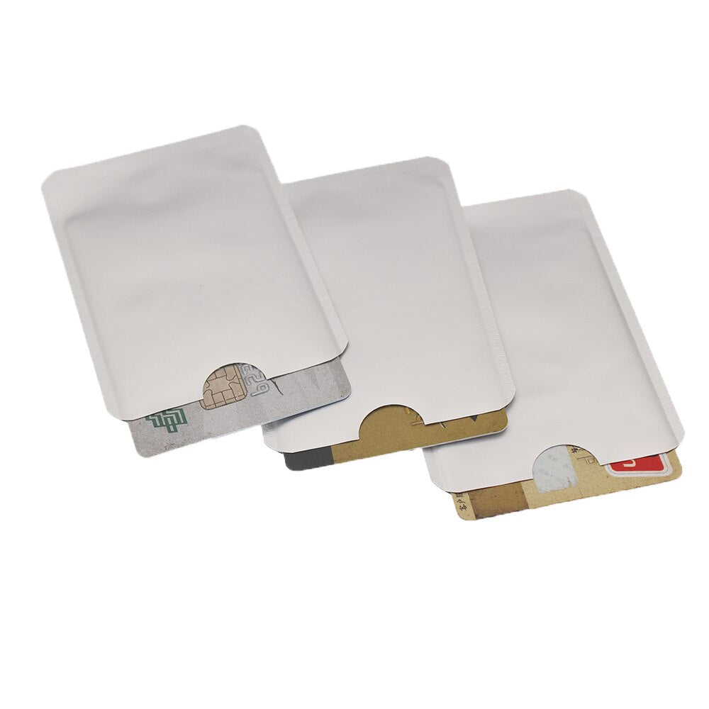 RFID Blocking Credit Card Sleeves Set (10 Pack) by HitMyNeed