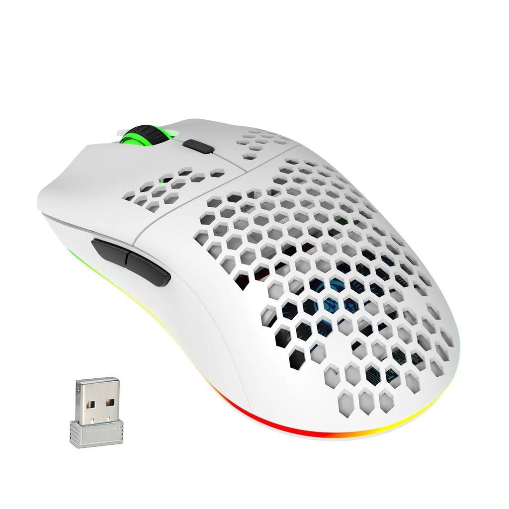 RGB 2.4G Wireless Gaming Mouse with Adjustable DPI by HitMyNeed