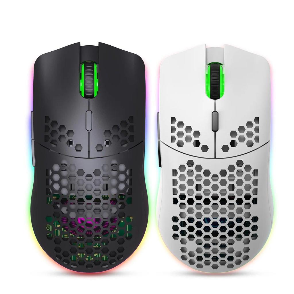 RGB 2.4G Wireless Gaming Mouse with Adjustable DPI by HitMyNeed