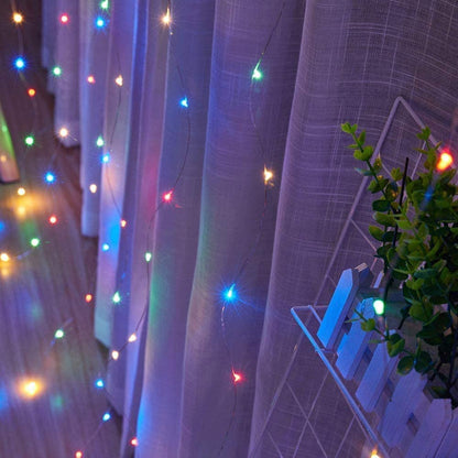 RGB Curtain LED Lights 3x1m with Remote Control by HitMyNeed