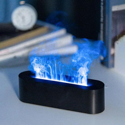 RGB Flame Aroma Diffuser & USB Humidifier, 150ml by HitMyNeed