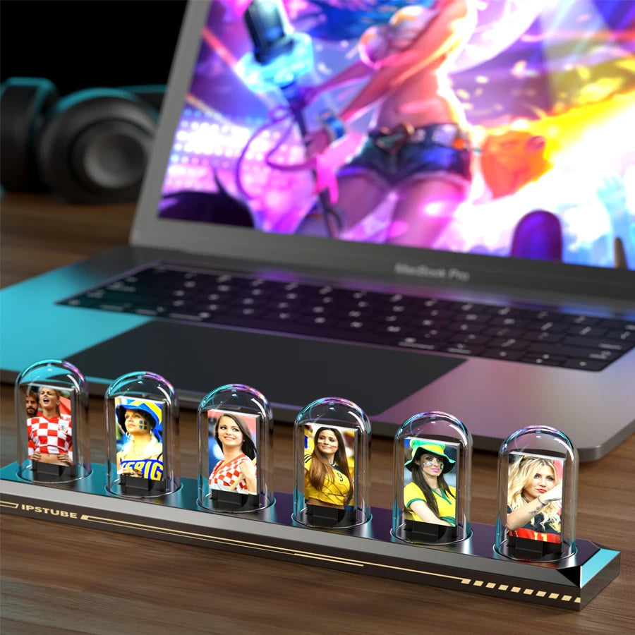 RGB IPS Nixie Tube Clock with WiFi & DIY Dials by HitMyNeed