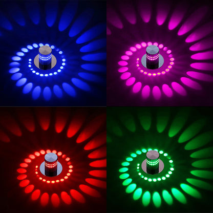 RGB Modern LED Ceiling Light, 3W Aluminum Downlight by HitMyNeed