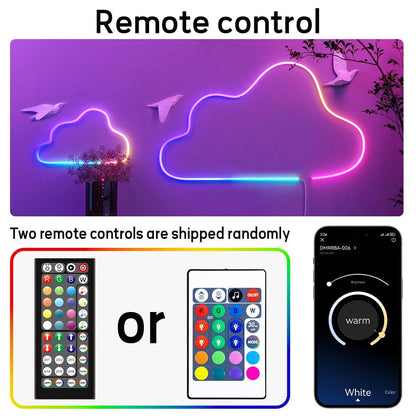 RGB Neon Rope Lights with Music Sync & App Control 20m by HitMyNeed