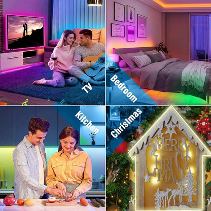 RGB Neon Rope Lights with Music Sync & App Control by HitMyNeed