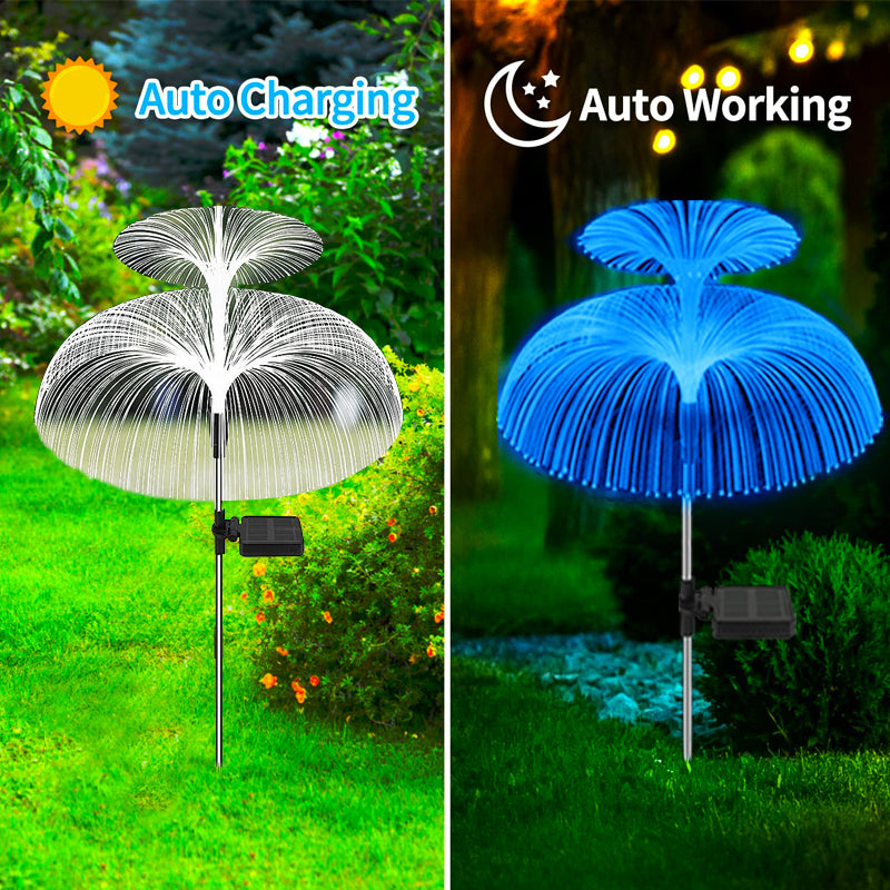 RGB Waterproof Jellyfish Solar Garden Light by HitMyNeed