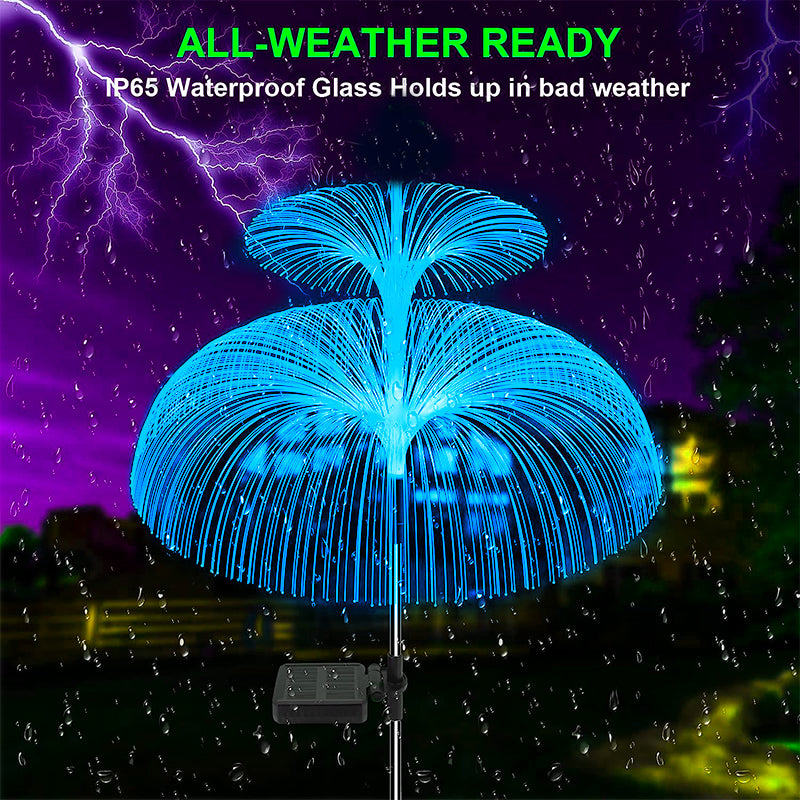 RGB Waterproof Jellyfish Solar Garden Light by HitMyNeed