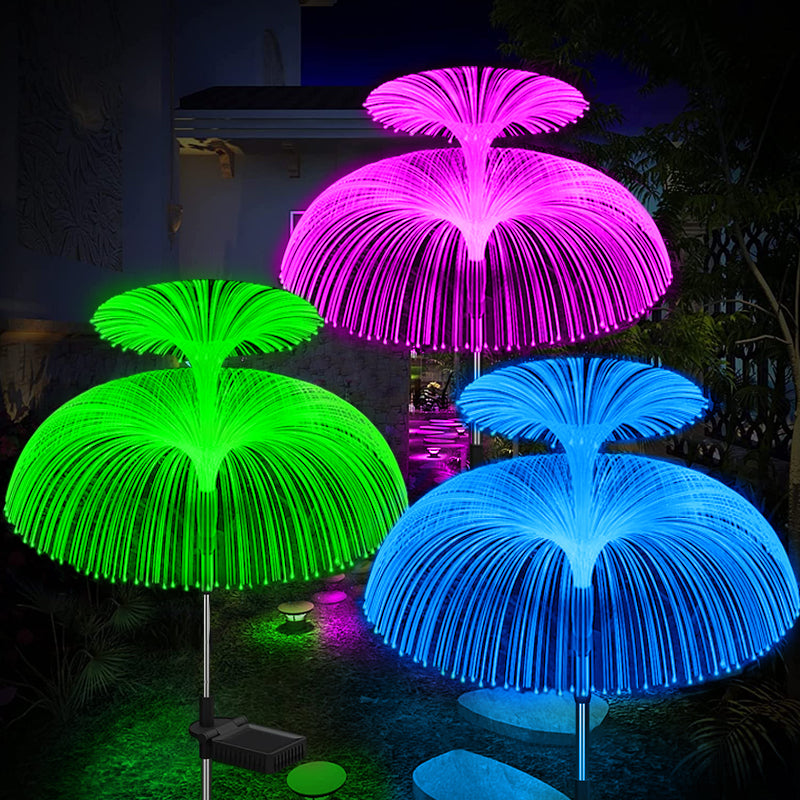 RGB Waterproof Jellyfish Solar Garden Light style-1 by HitMyNeed