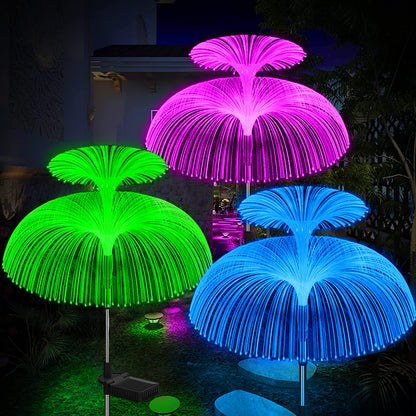 RGB Waterproof Jellyfish Solar Garden Light style-1 by HitMyNeed