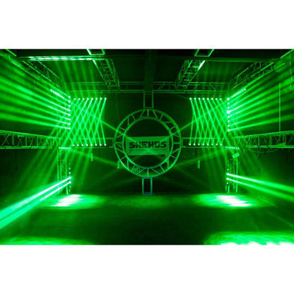 RGBW Moving Head DJ Light with DMX Controller by HitMyNeed