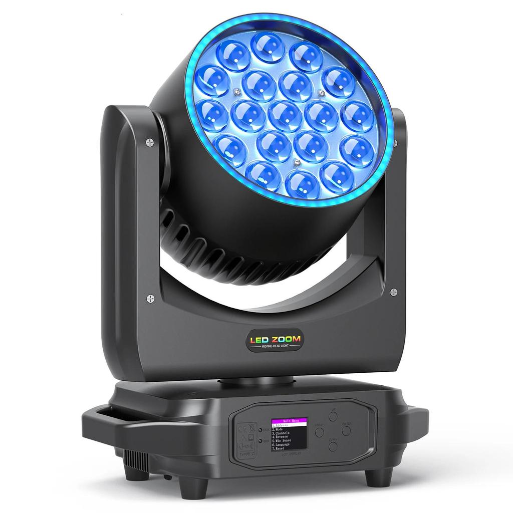 RGBW Moving Head Stage Light with DMX512 Control by HitMyNeed