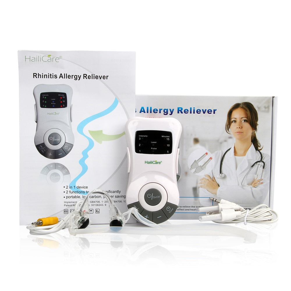 Rhinitis Treatment Allergy Reliever Light Therapy Device by HitMyNeed