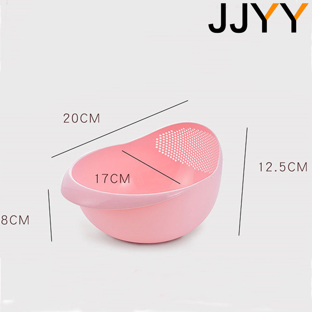 Rice Washing Plastic Colander Sieve with Handles by HitMyNeed
