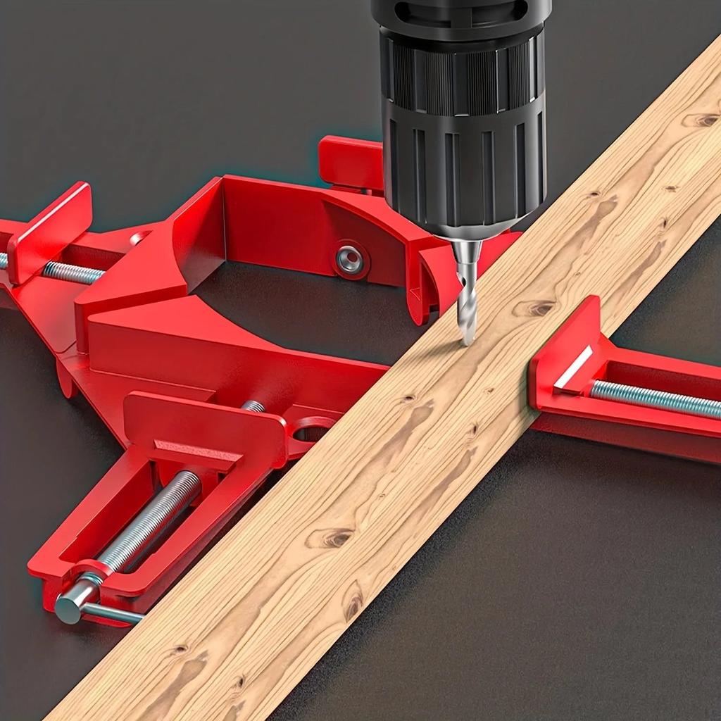 Right Angle Corner Clamp for Wood, Glass & Frames by HitMyNeed