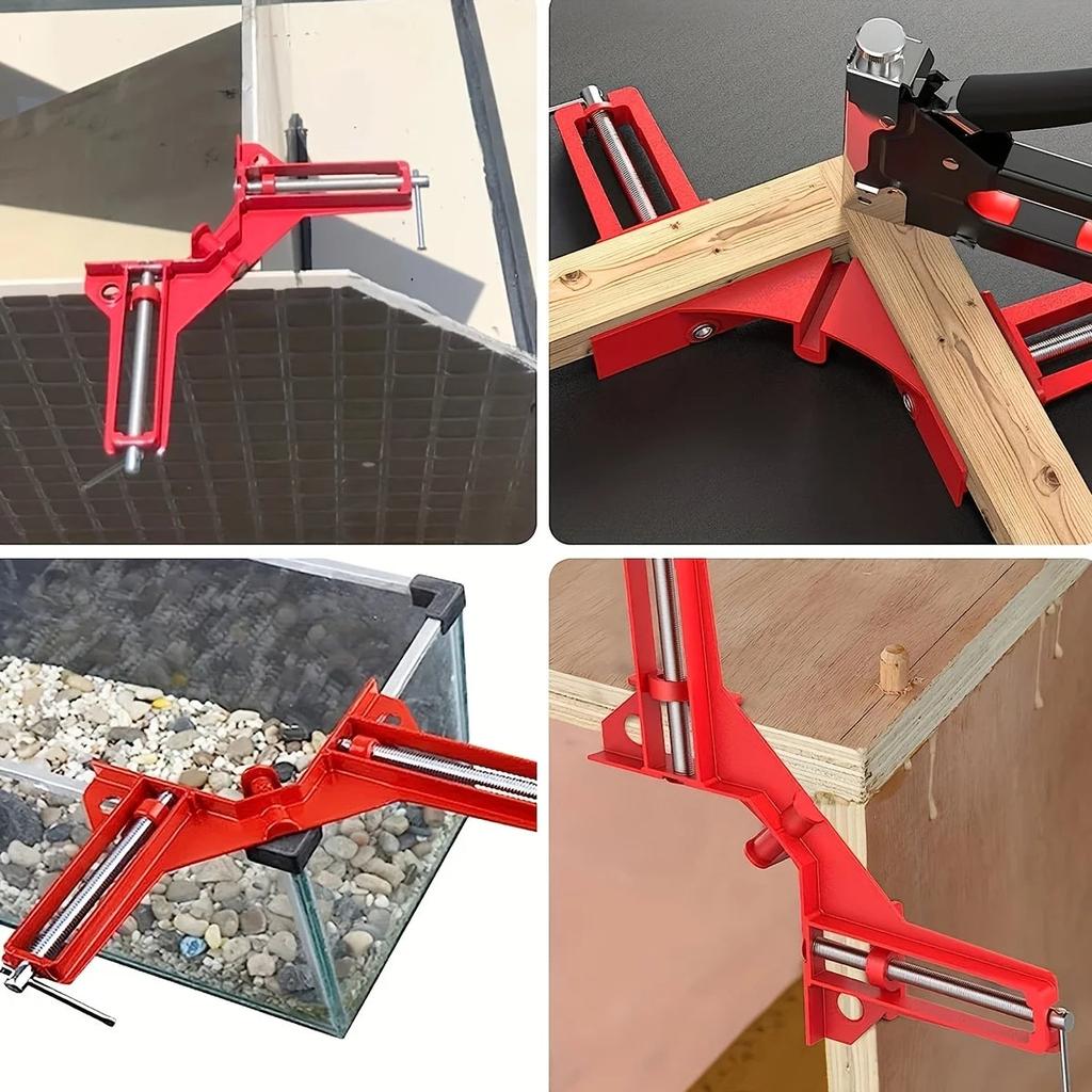 Right Angle Corner Clamp for Wood, Glass & Frames by HitMyNeed