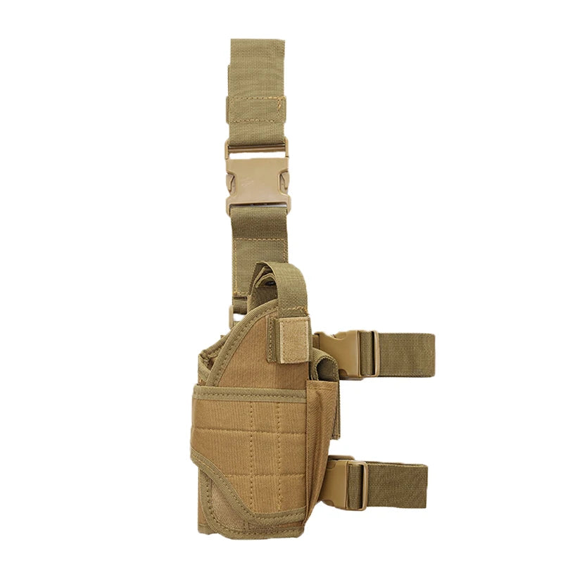 Right-Handed Tactical Thigh Holster for Handguns by HitMyNeed
