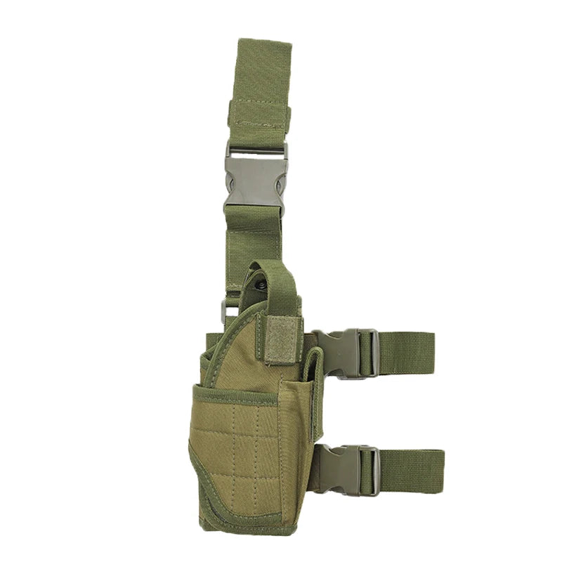 Right-Handed Tactical Thigh Holster for Handguns by HitMyNeed