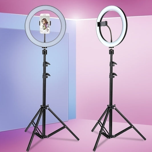 Ring Light with Phone Holder and 160cm Tripod Stand by HitMyNeed