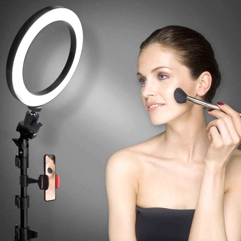 Ring Light with Phone Holder and 160cm Tripod Stand by HitMyNeed