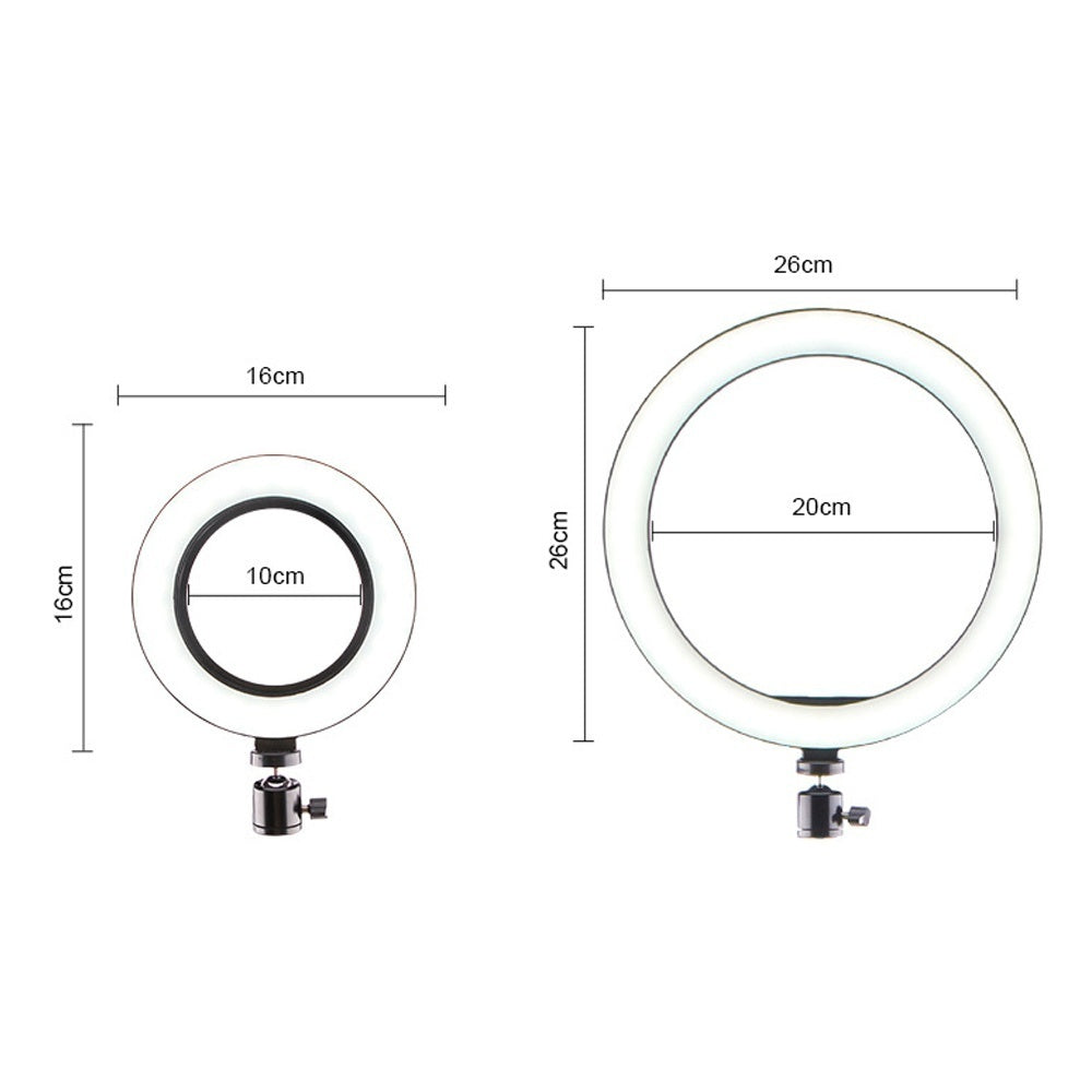 Ring Light with Phone Holder and 160cm Tripod Stand by HitMyNeed