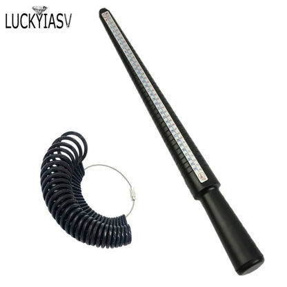 Ring Mandrel & Finger Gauge Ring Sizer Set by HitMyNeed