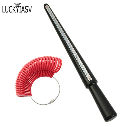 Ring Mandrel & Finger Gauge Ring Sizer Set by HitMyNeed