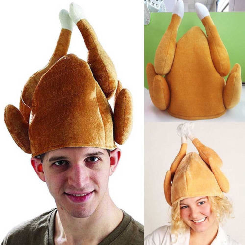 Roasted Turkey Novelty Hat for Parties by HitMyNeed