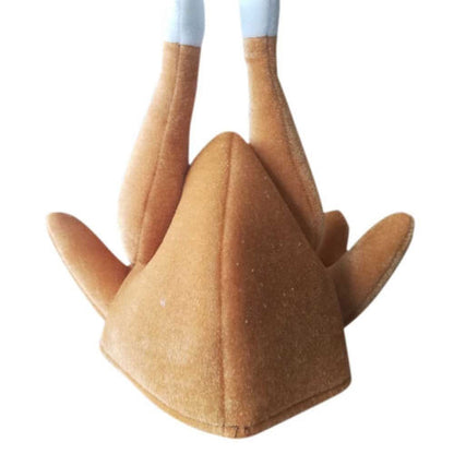 Roasted Turkey Novelty Hat for Parties by HitMyNeed