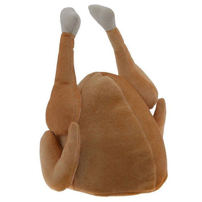 Roasted Turkey Novelty Hat for Parties by HitMyNeed