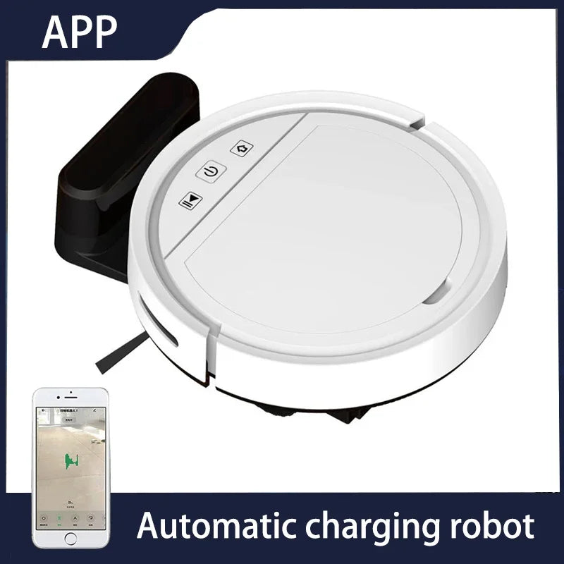 Robot Vacuum Cleaner 2500Pa with Mop & Auto Recharge by HitMyNeed