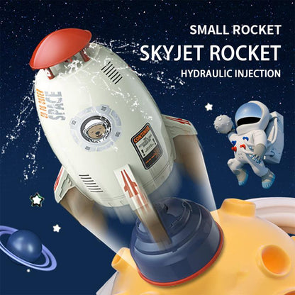 Rocket Sprinkler Spinning Outdoor Water Toy by HitMyNeed