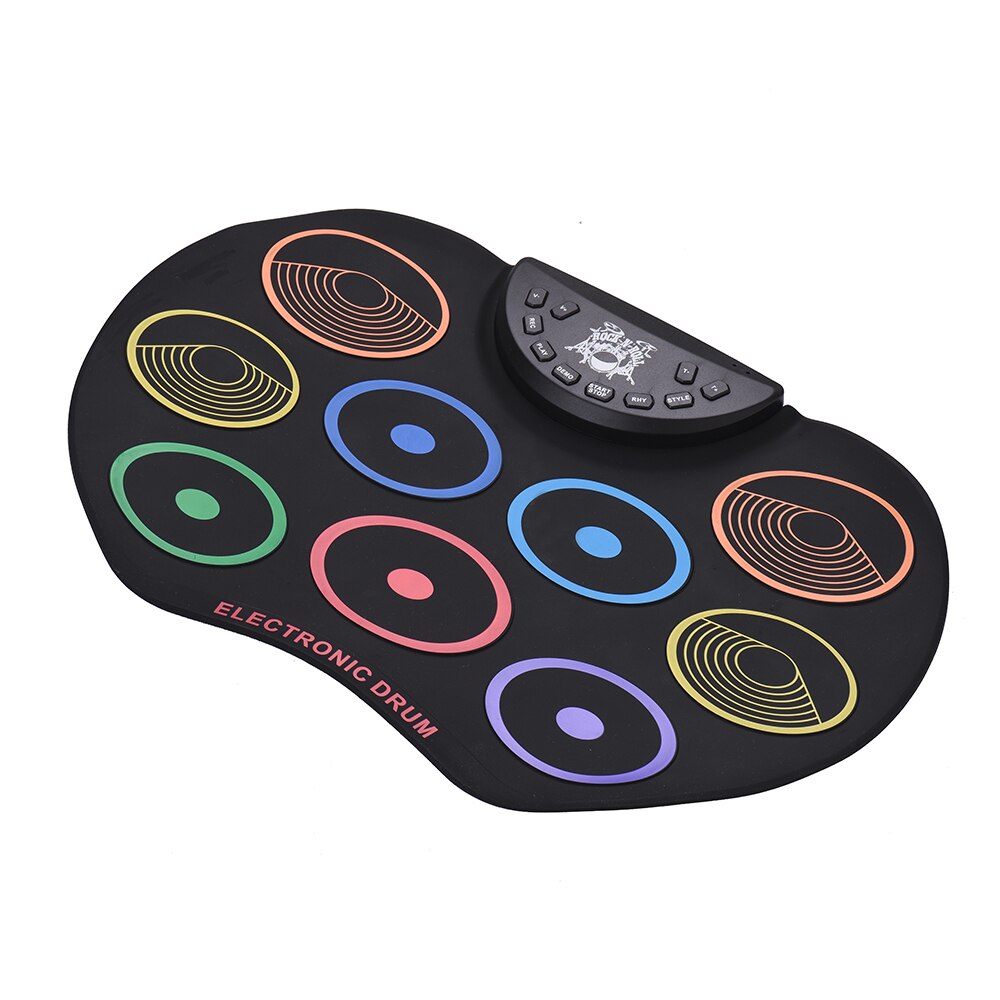 Roll-Up Portable Electronic Drum Pad Kit by HitMyNeed
