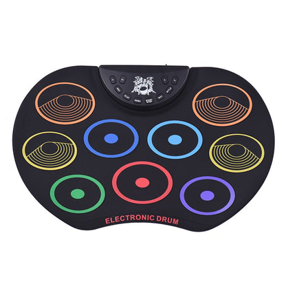 Roll-Up Portable Electronic Drum Pad Kit by HitMyNeed