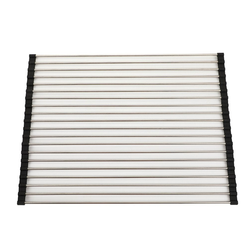 Rollable Over Sink Drainer Rack 37 x 30 cm by HitMyNeed
