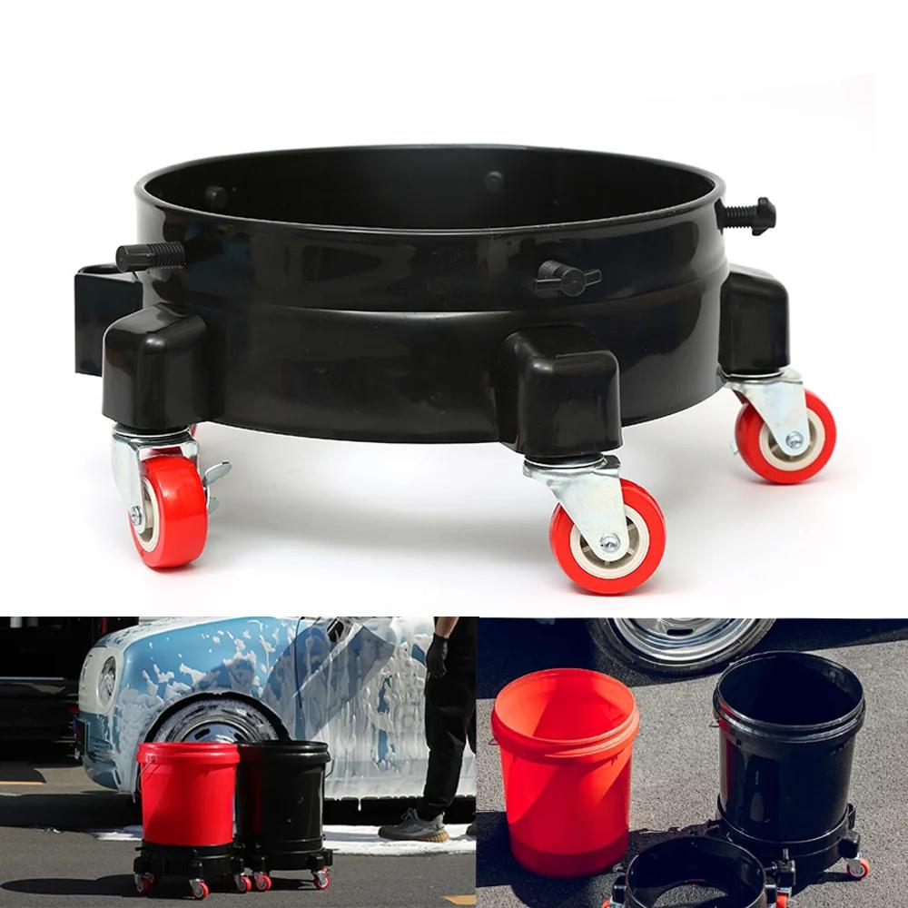 Rolling Bucket Dolly with 360° Swivel & 5 Caster Wheels by HitMyNeed
