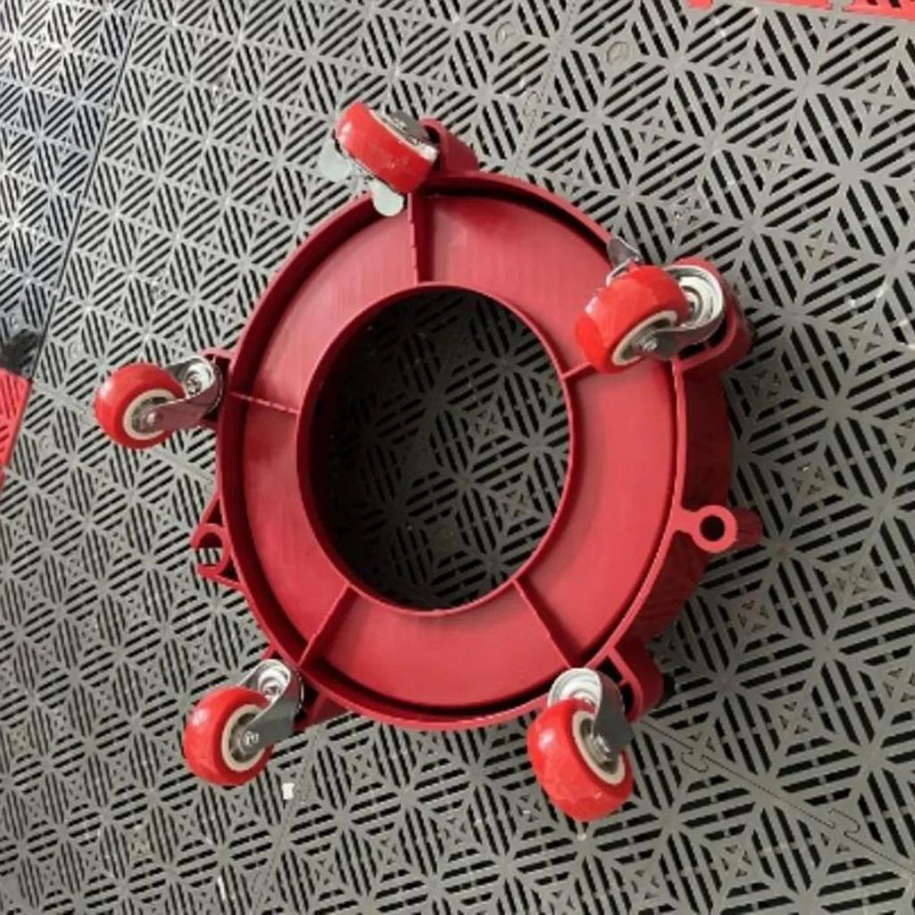 Rolling Bucket Dolly with 360° Swivel & 5 Caster Wheels by HitMyNeed