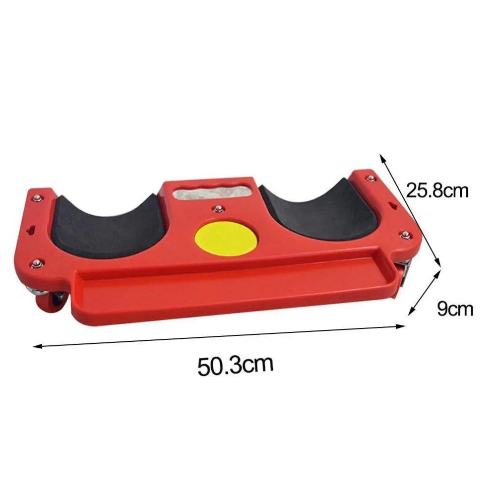 Rolling Knee Pad with Wheels for Flooring & Auto Work by HitMyNeed
