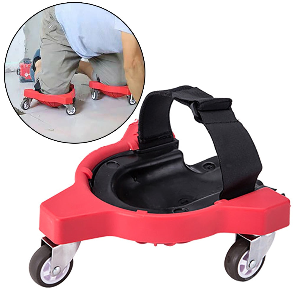 Rolling Knee Pads with 360° Wheels (Set of 2) by HitMyNeed