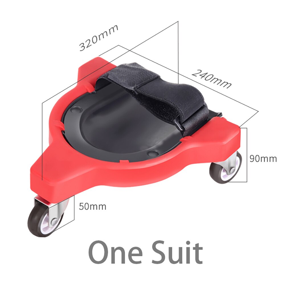 Rolling Knee Pads with 360° Wheels (Set of 2) by HitMyNeed