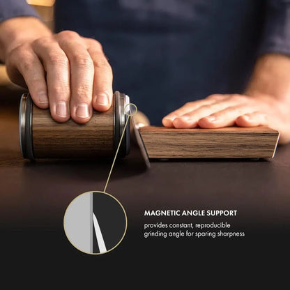 Rolling Knife Sharpener Kit with Diamond Discs by HitMyNeed