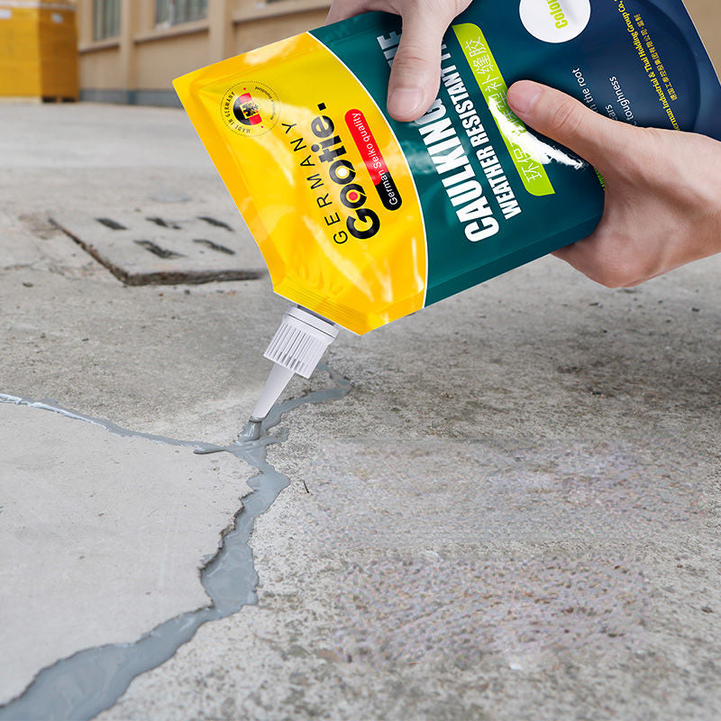 Roof Leak Repair Waterproof Crack Filler Sealant black-200g by HitMyNeed
