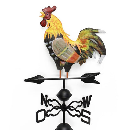 Rooster Weather Vane Metal Outdoor Wind Direction Decor by HitMyNeed