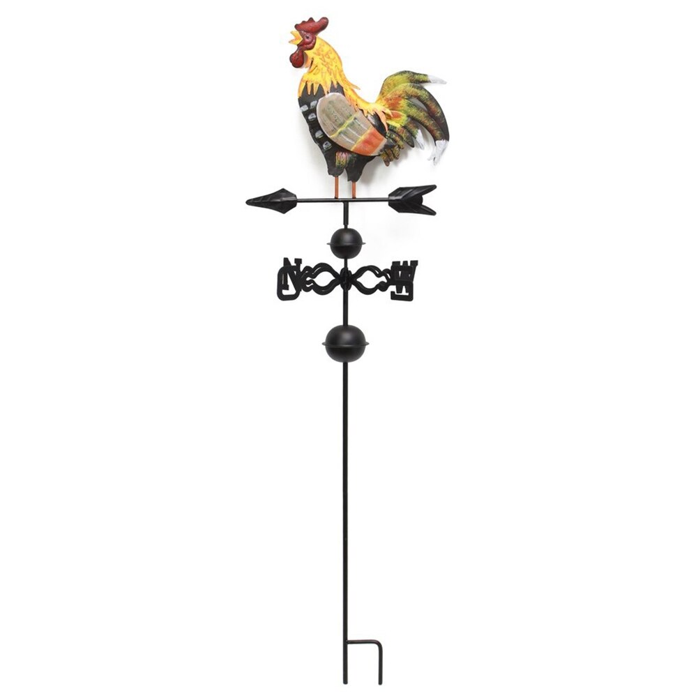 Rooster Weather Vane Metal Outdoor Wind Direction Decor by HitMyNeed