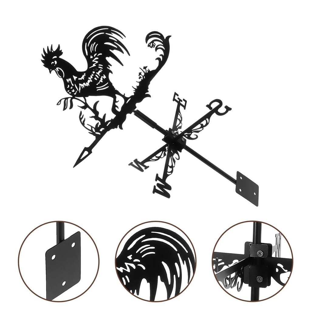 Rooster Weather Vane Wind Direction Indicator by HitMyNeed