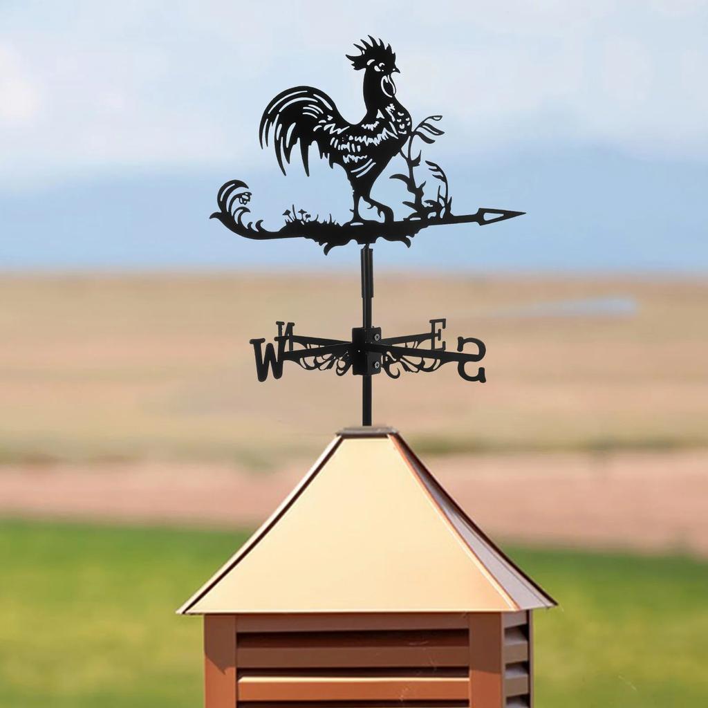 Rooster Weather Vane Wind Direction Indicator by HitMyNeed