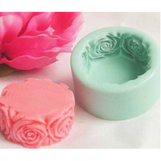 Rose Flower Silicone Soap and Candle Mold by HitMyNeed