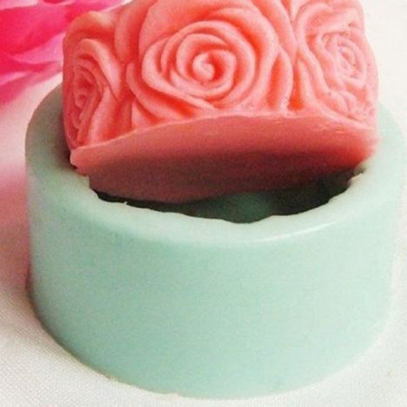 Rose Flower Silicone Soap and Candle Mold by HitMyNeed