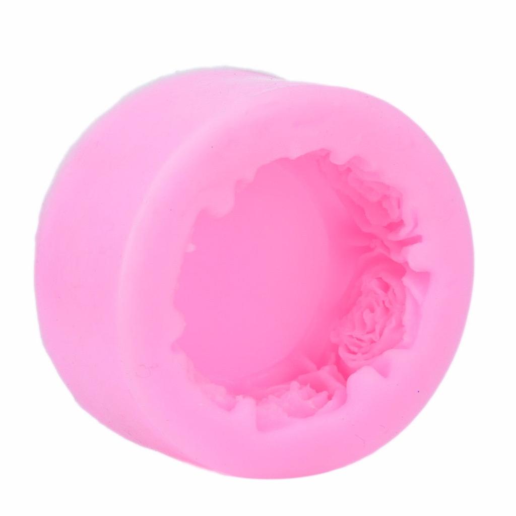 Rose Flower Silicone Soap and Candle Mold by HitMyNeed
