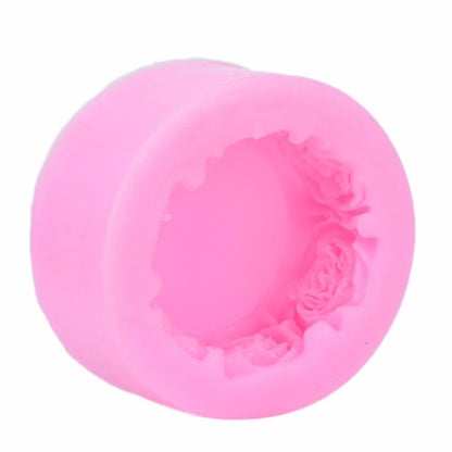 Rose Flower Silicone Soap and Candle Mold by HitMyNeed