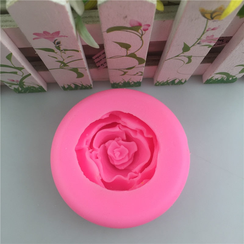 Rose Silicone Mold for Chocolate, Fondant & Resin by HitMyNeed